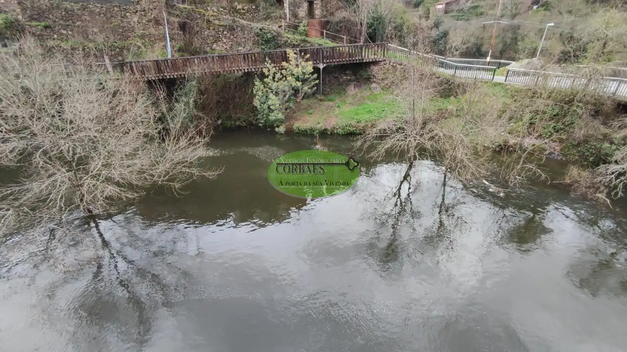 Vista exterior de Finca rústica en venta en A Peroxa  con Calefacción, Terraza y Amueblado