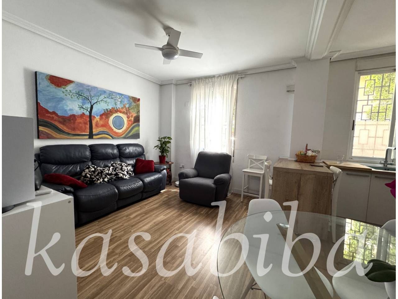 Bedroom of Flat for sale in  Valencia Capital  with Terrace