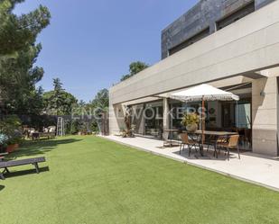 Terrassa de Casa o xalet de lloguer en Villanueva del Pardillo amb Aire condicionat, Terrassa i Piscina