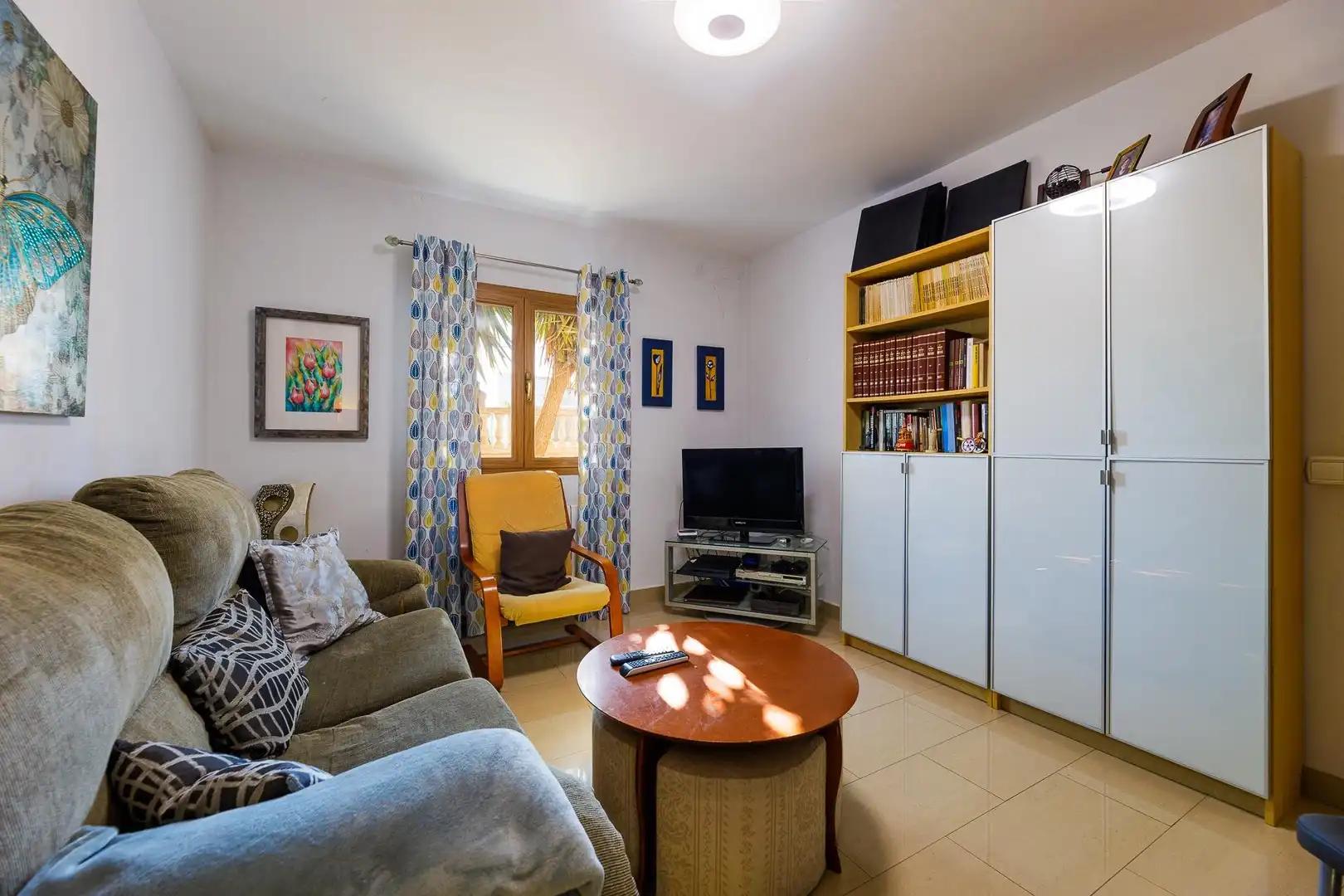 Sala de estar de Casa o chalet en venta en  Palma de Mallorca con Aire acondicionado, Jardín privado y Terraza