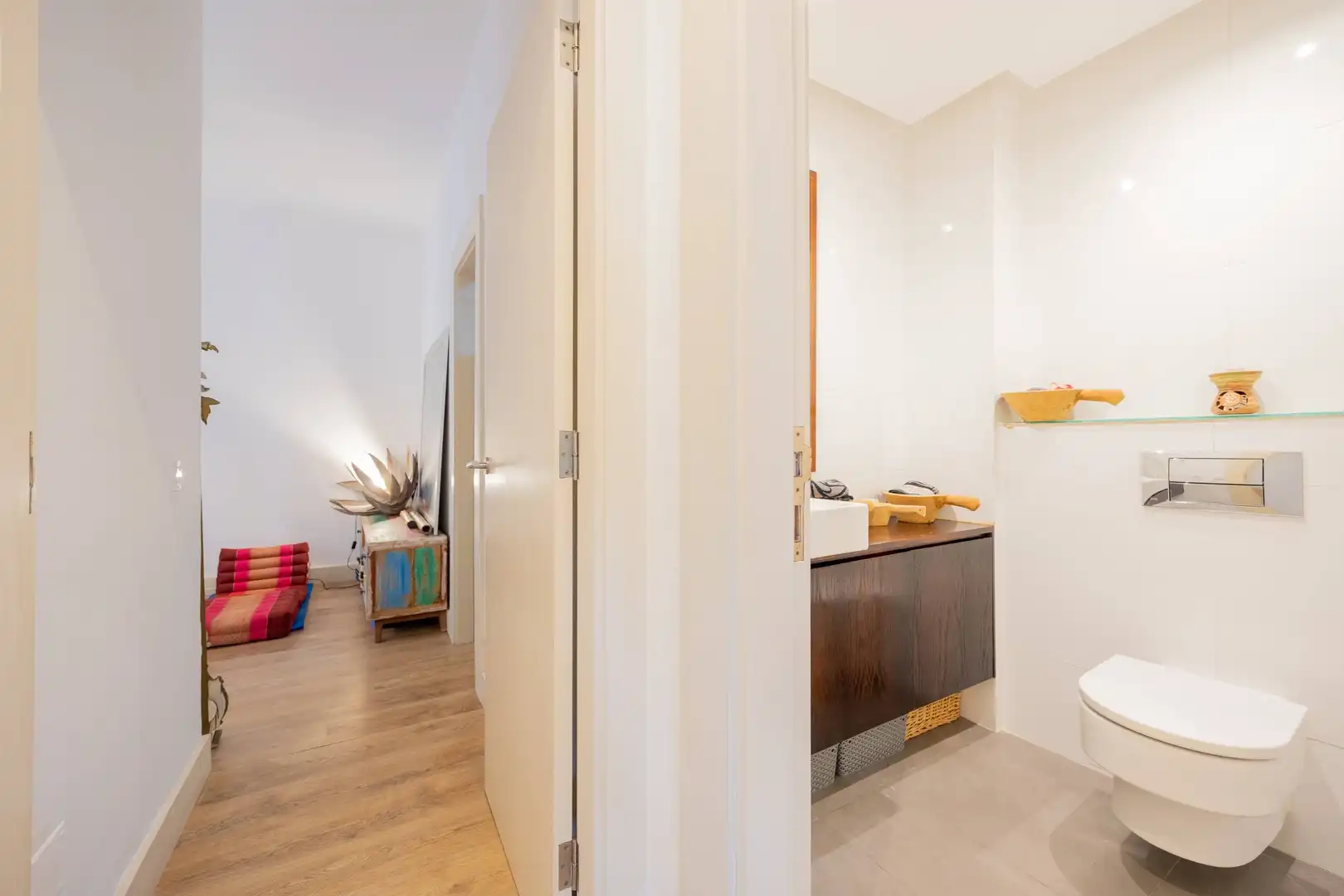 Bany de Apartament en venda en Las Palmas de Gran Canaria amb Traster, Moblat i Alarma