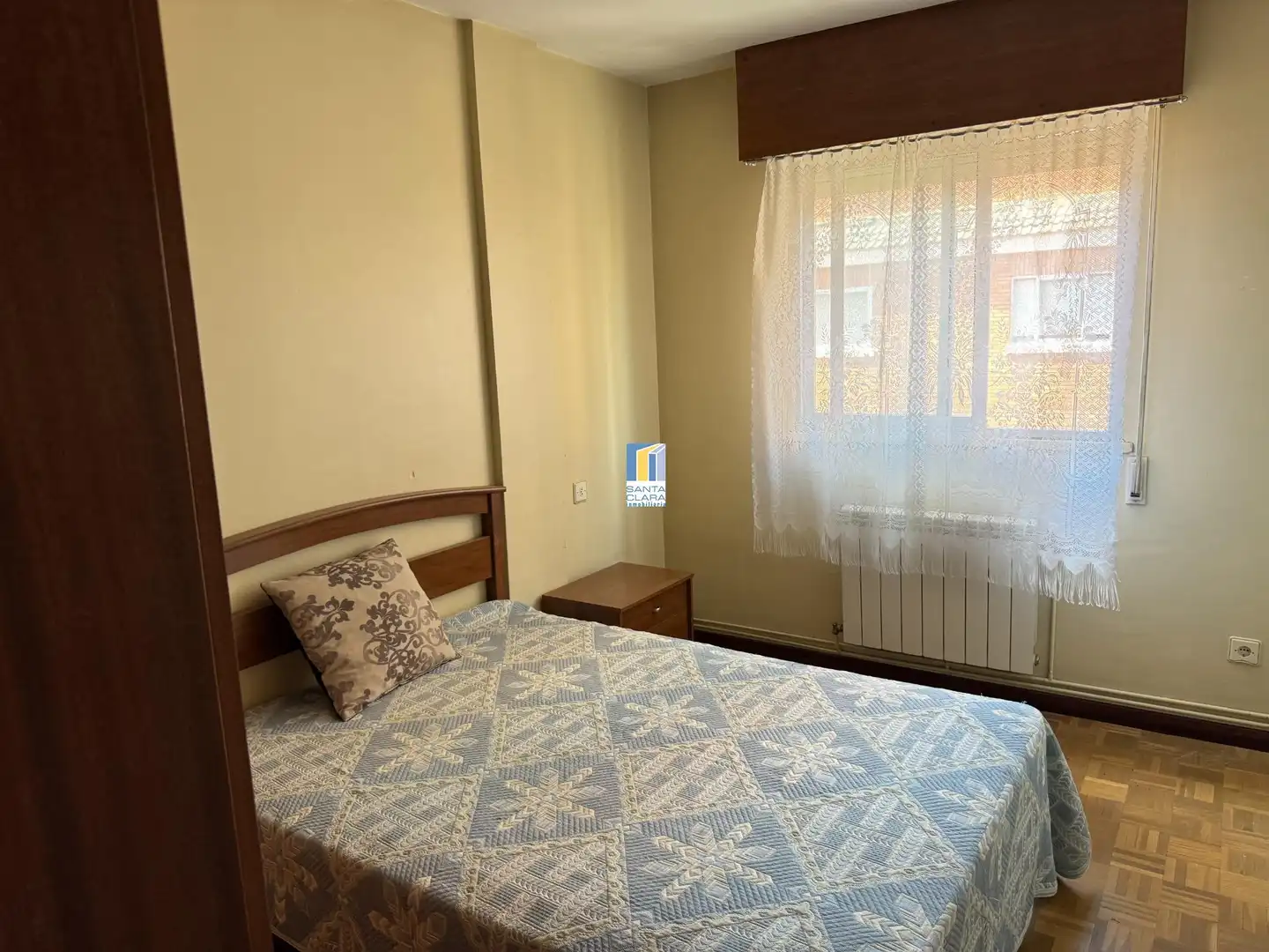 Bedroom of Flat for sale in Zamora Capital   with Heating, Parquet flooring and Terrace