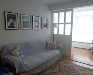 Living room of Flat to rent in Santander  with Heating, Parquet flooring and Terrace