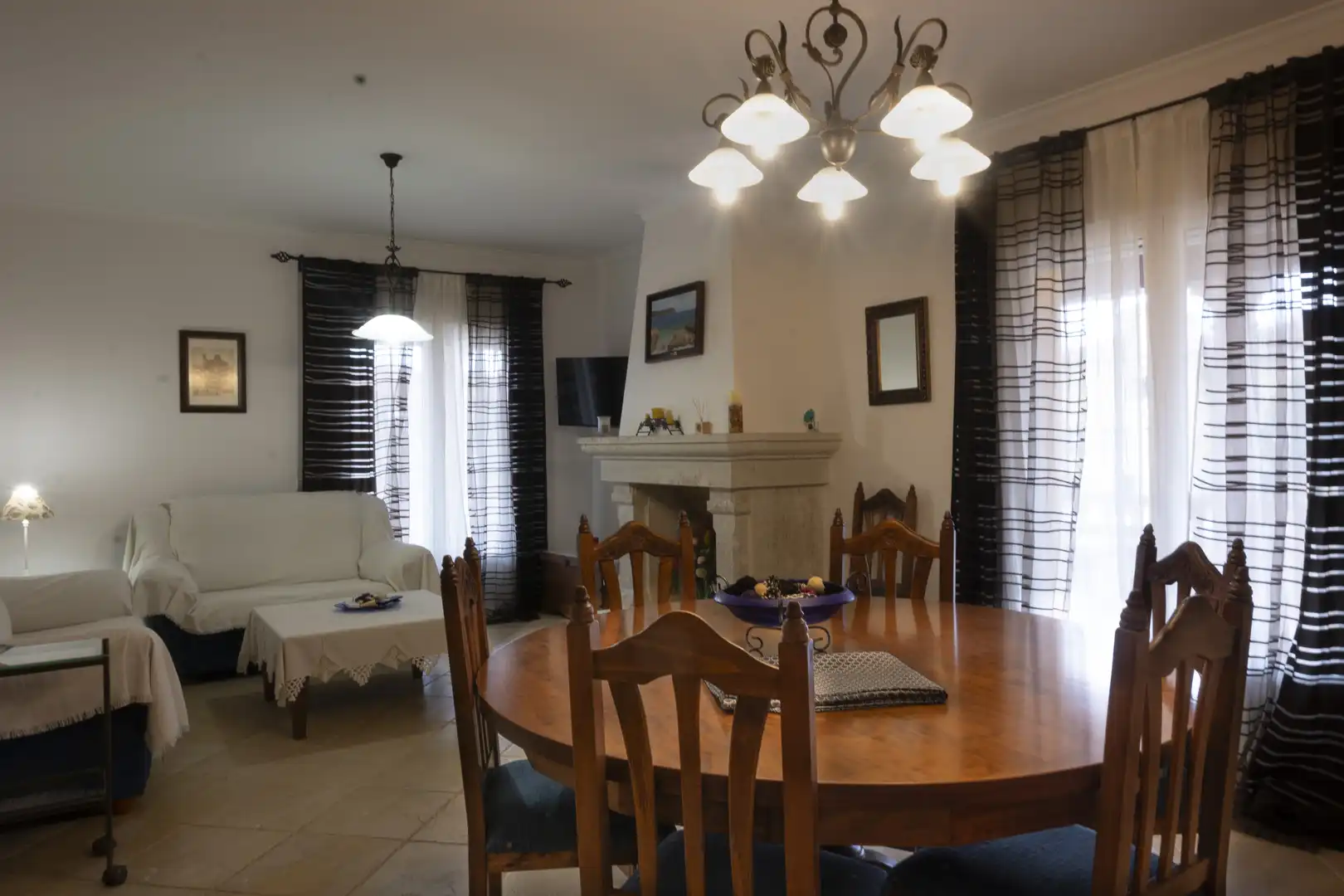 Comedor de Casa o chalet en venta en Ruidera con Aire acondicionado, Calefacción y Jardín privado