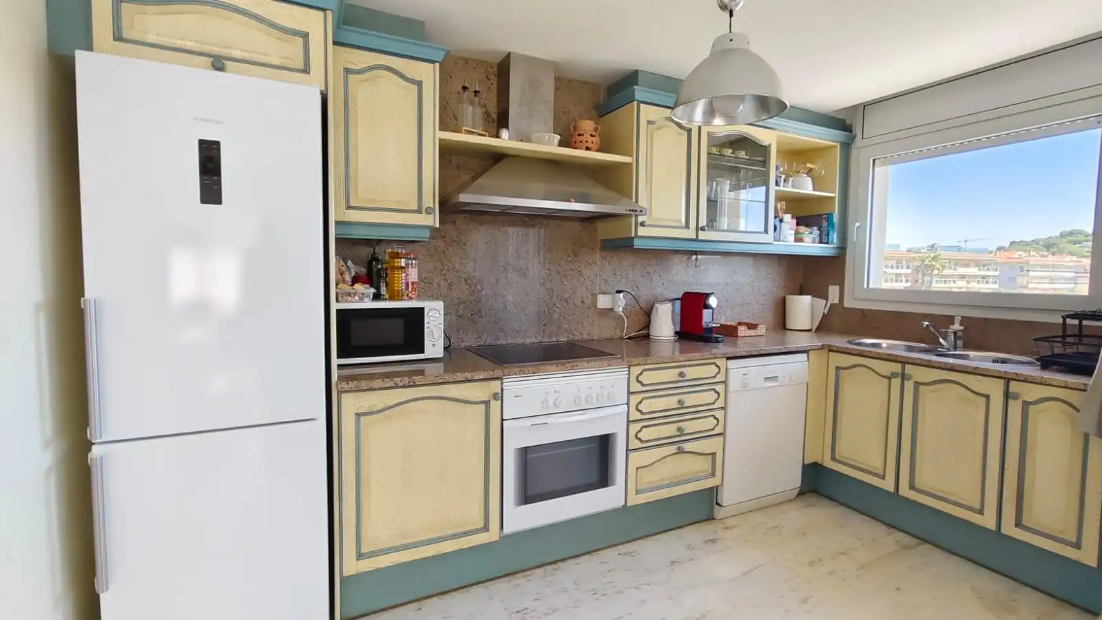 Küche von Maisonette zur Miete in Sant Feliu de Guíxols mit Klimaanlage, Möbliert und Gemeinschaftspool