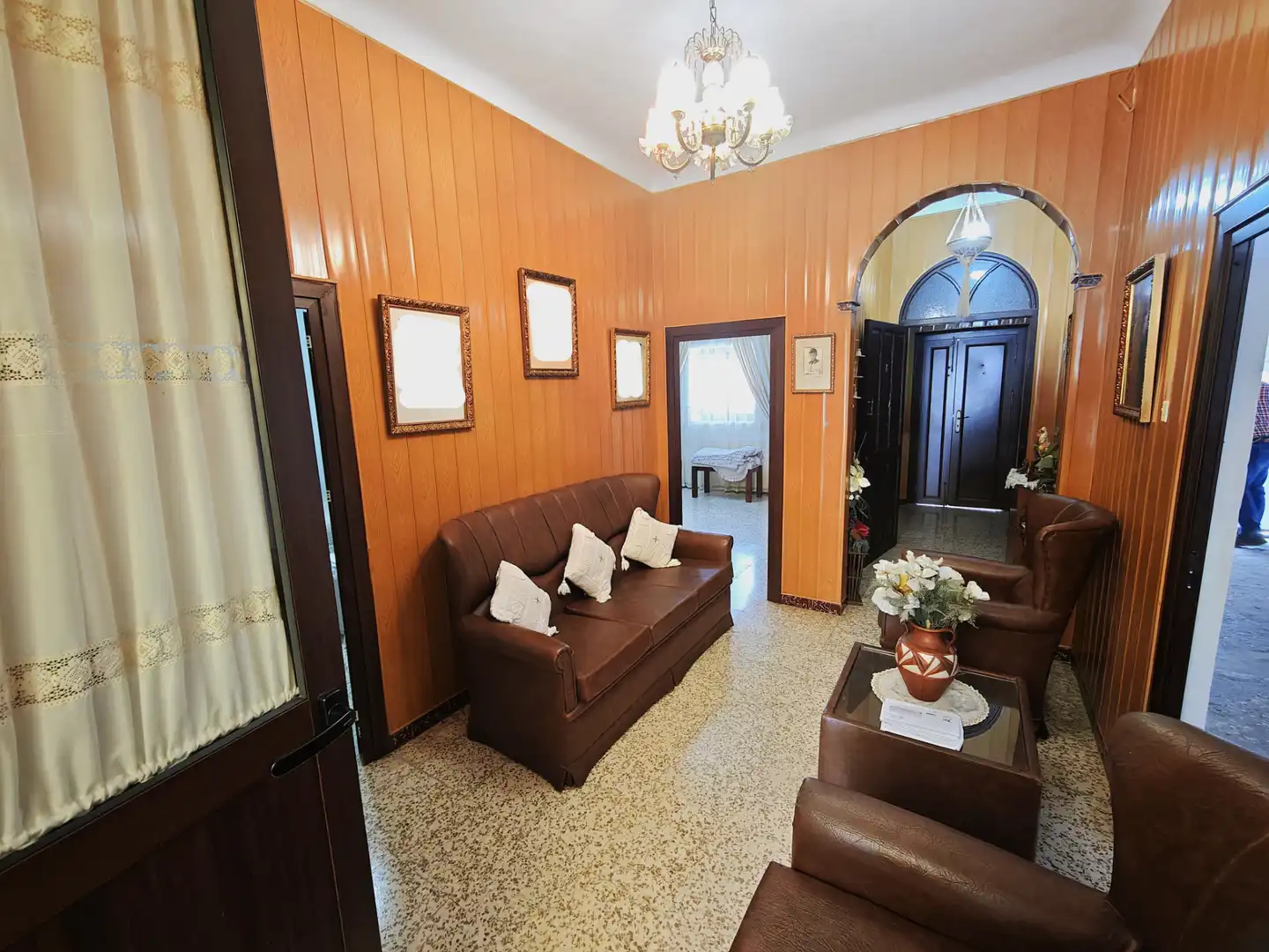 Sala de estar de Casa o chalet en venta en Lebrija con Aire acondicionado, Terraza y Trastero