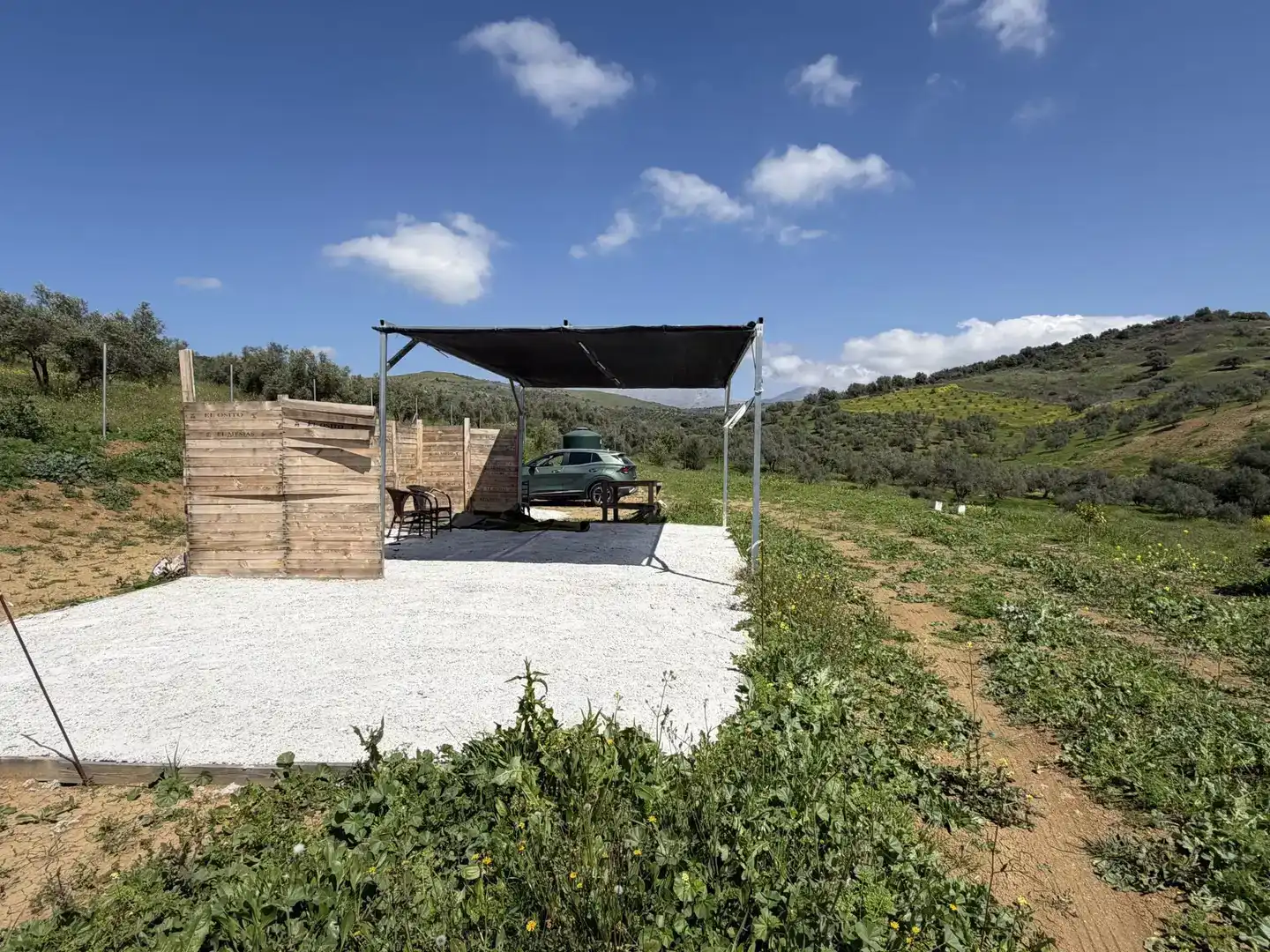 Außenansicht von Country house zum Verkauf in Viñuela mit Schwimmbad