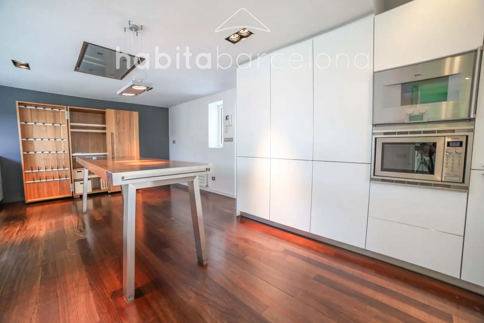 Kitchen of Houses for rent in Barcelona  with Air Conditioner, Heating and Private garden