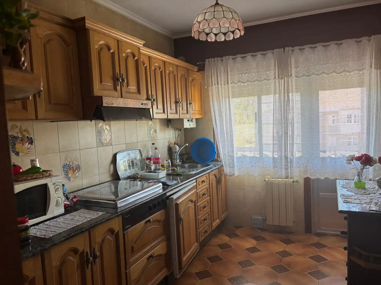 Kitchen of Houses for sale in Ponteceso  with Furnished, Oven and Microwave