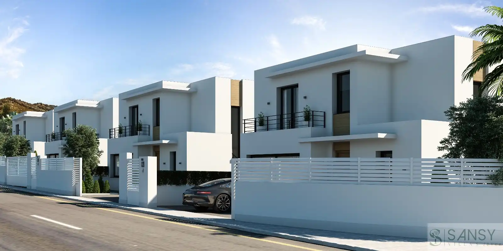 Exterior view of Houses for sale in Teulada  with Air Conditioner, Heating and Community pool