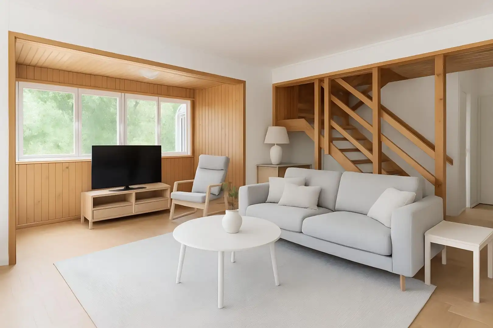 Living room of Houses for sale in Boadilla del Monte  with Heating, Private garden and Terrace