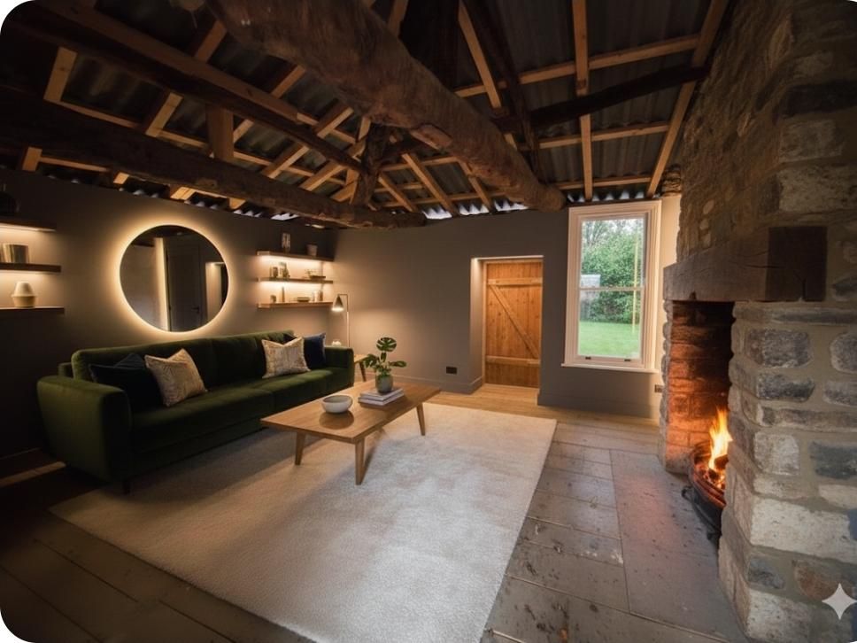 Living room of Country house for sale in Paderne de Allariz