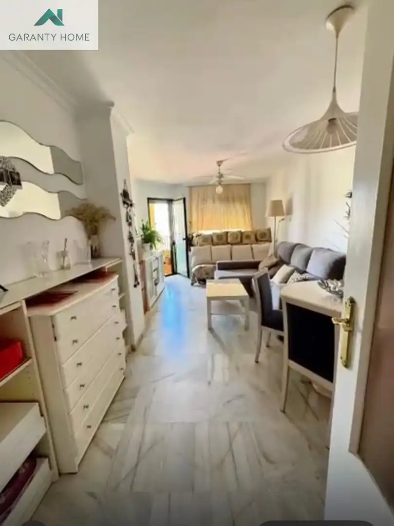 Sala de estar de Piso en venta en Marbella con Terraza y Trastero
