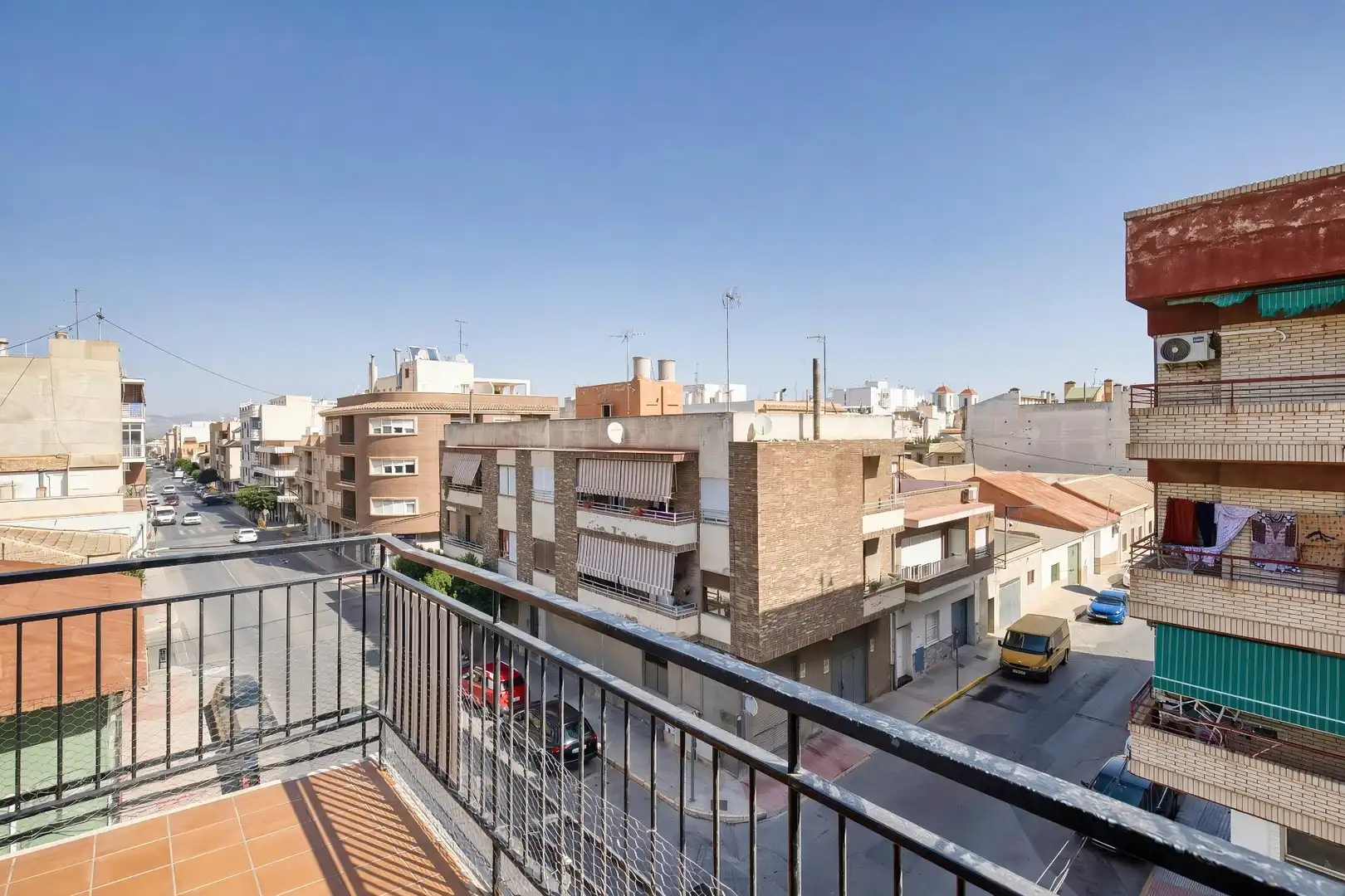 Vista exterior de Piso en venta en Almoradí con Aire acondicionado, Amueblado y Balcón