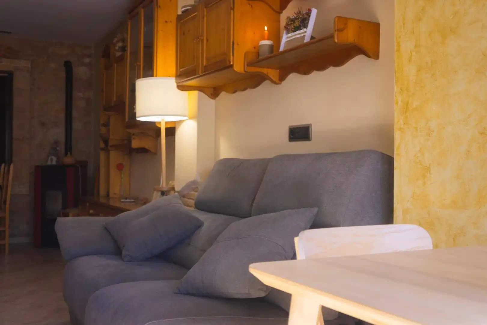 Sala de estar de Casa o chalet en venta en Bocairent con Terraza y Balcón