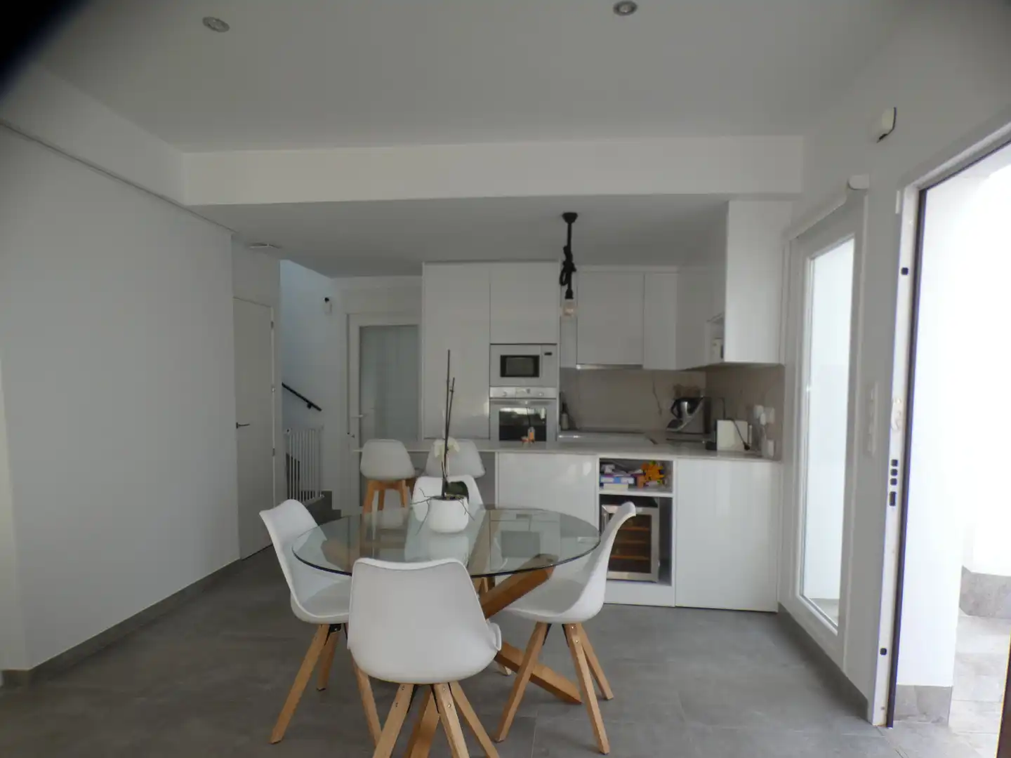 Cocina de Casa adosada en venta en San Pedro del Pinatar con Aire acondicionado, Calefacción y Jardín privado