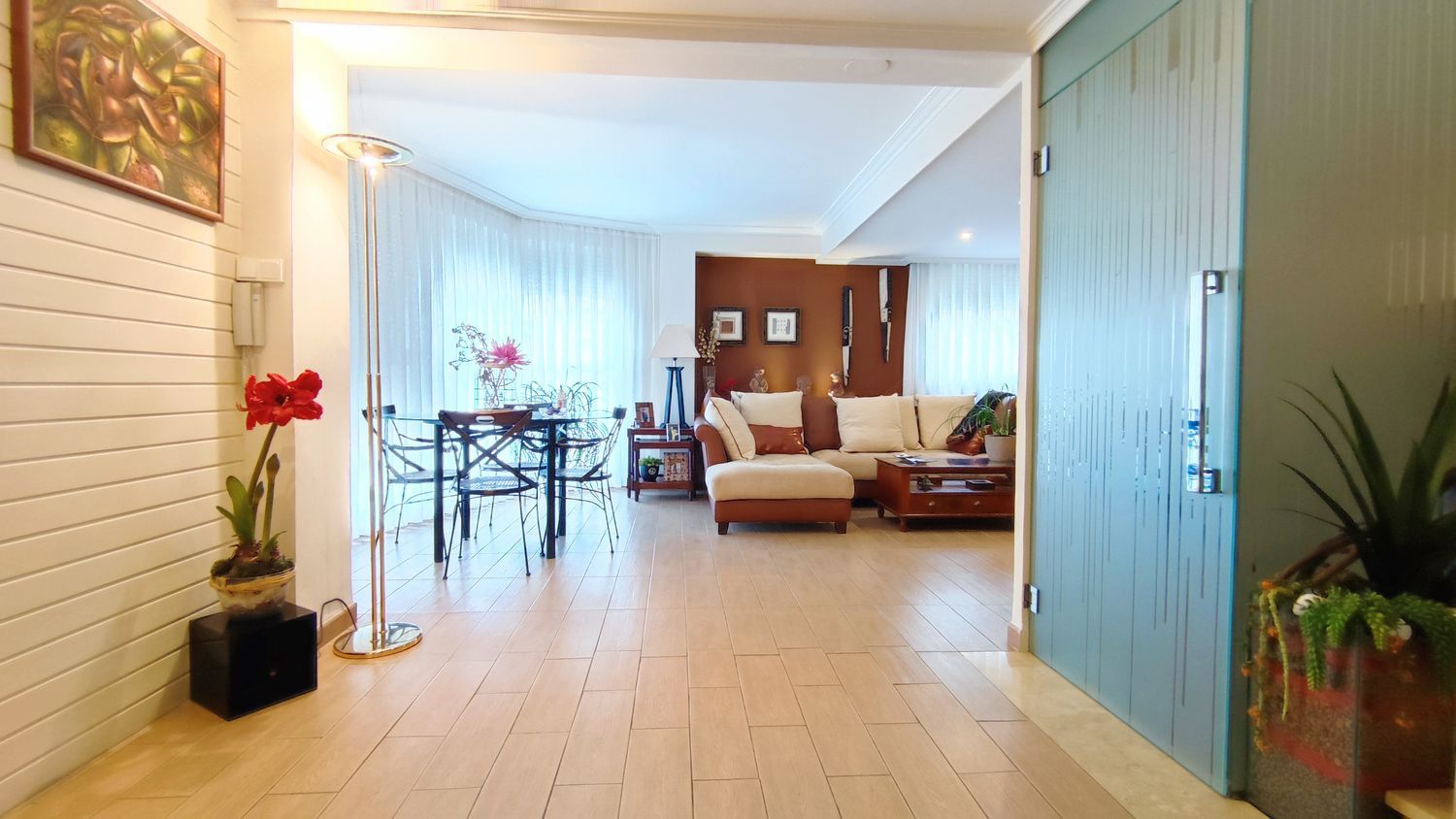 Living room of Single-family semi-detached for sale in Alcoy / Alcoi  with Air Conditioner, Private garden and Storage room