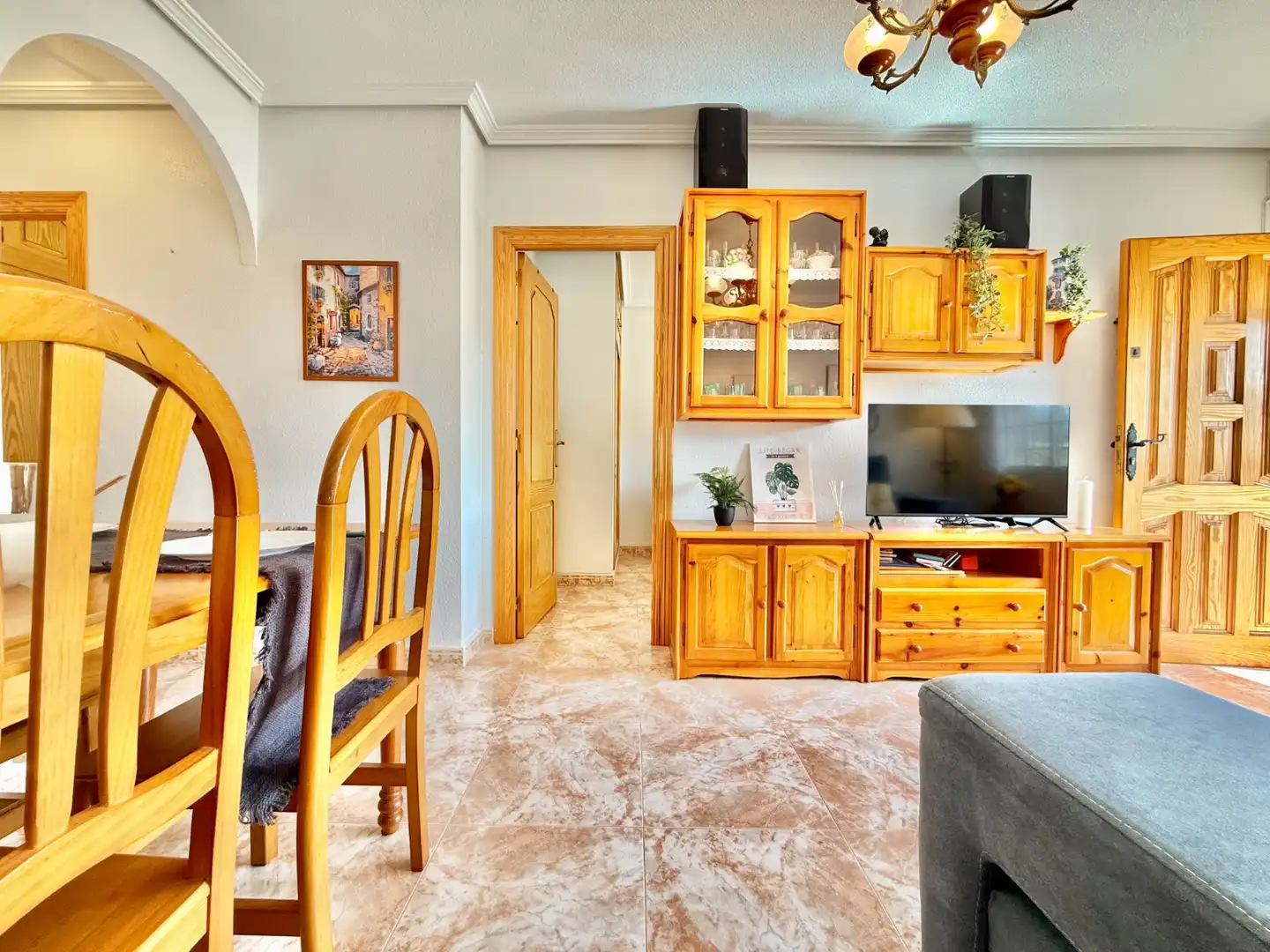 Sala de estar de Casa o chalet en venta en San Pedro del Pinatar con Aire acondicionado, Jardín privado y Terraza