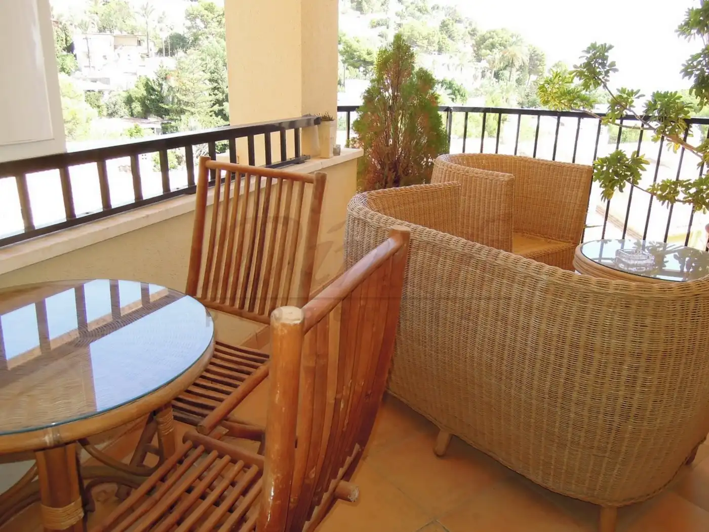 Terraza de Apartamento de alquiler en Altea con Aire acondicionado, Calefacción y Terraza