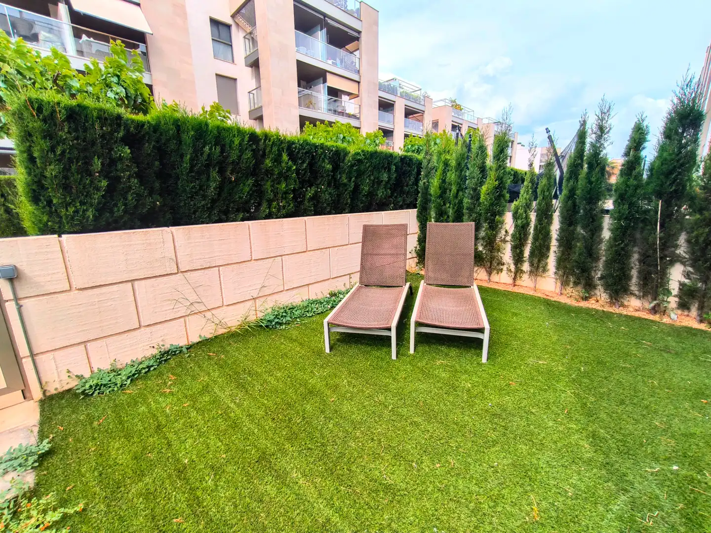 Terraza de Planta baja en venta en  Palma de Mallorca con Aire acondicionado, Calefacción y Jardín privado