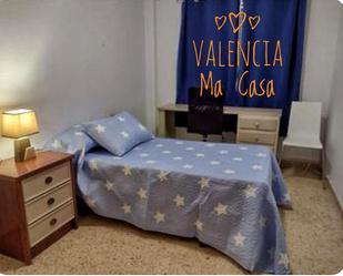 Dormitori de Pis de lloguer en  Valencia Capital amb Aire condicionat, Calefacció i Moblat