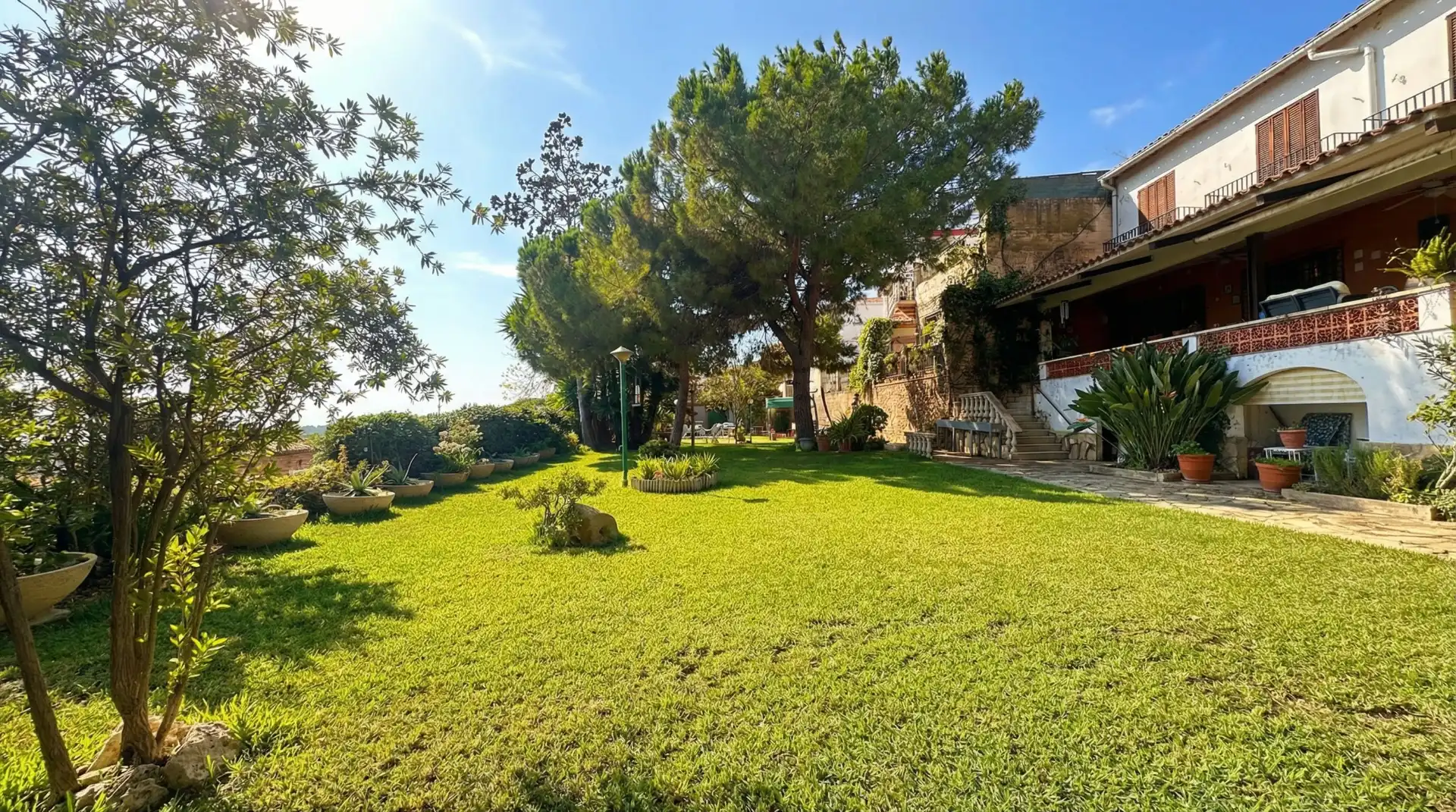 Jardí de Finca rústica en venda en Almoster amb Jardí privat, Terrassa i Piscina