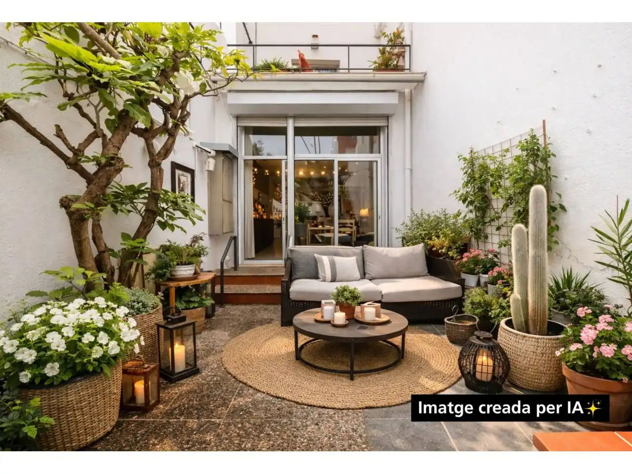 Terraza de Casa o chalet en venta en Sabadell con Aire acondicionado, Calefacción y Jardín privado