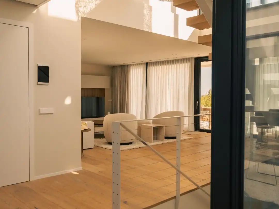 Sala de estar de Casa o chalet en venta en Marratxí con Aire acondicionado, Terraza y Piscina