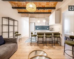 Kitchen of Flat to rent in  Barcelona Capital  with Air Conditioner, Heating and Furnished