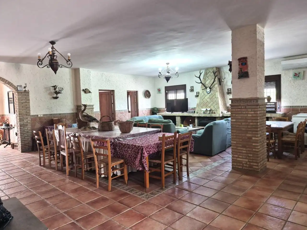 Dining room of Country homes for sale in Pilas, Sevilla
