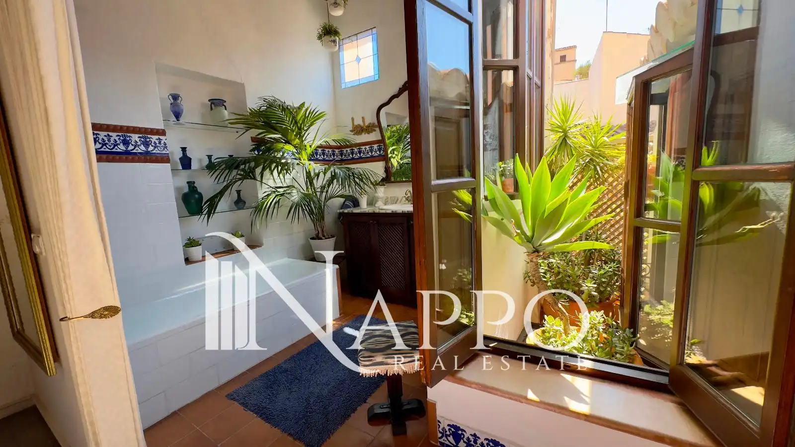 Garden of Houses for rent in  Palma de Mallorca  with Air Conditioner, Heating and Terrace