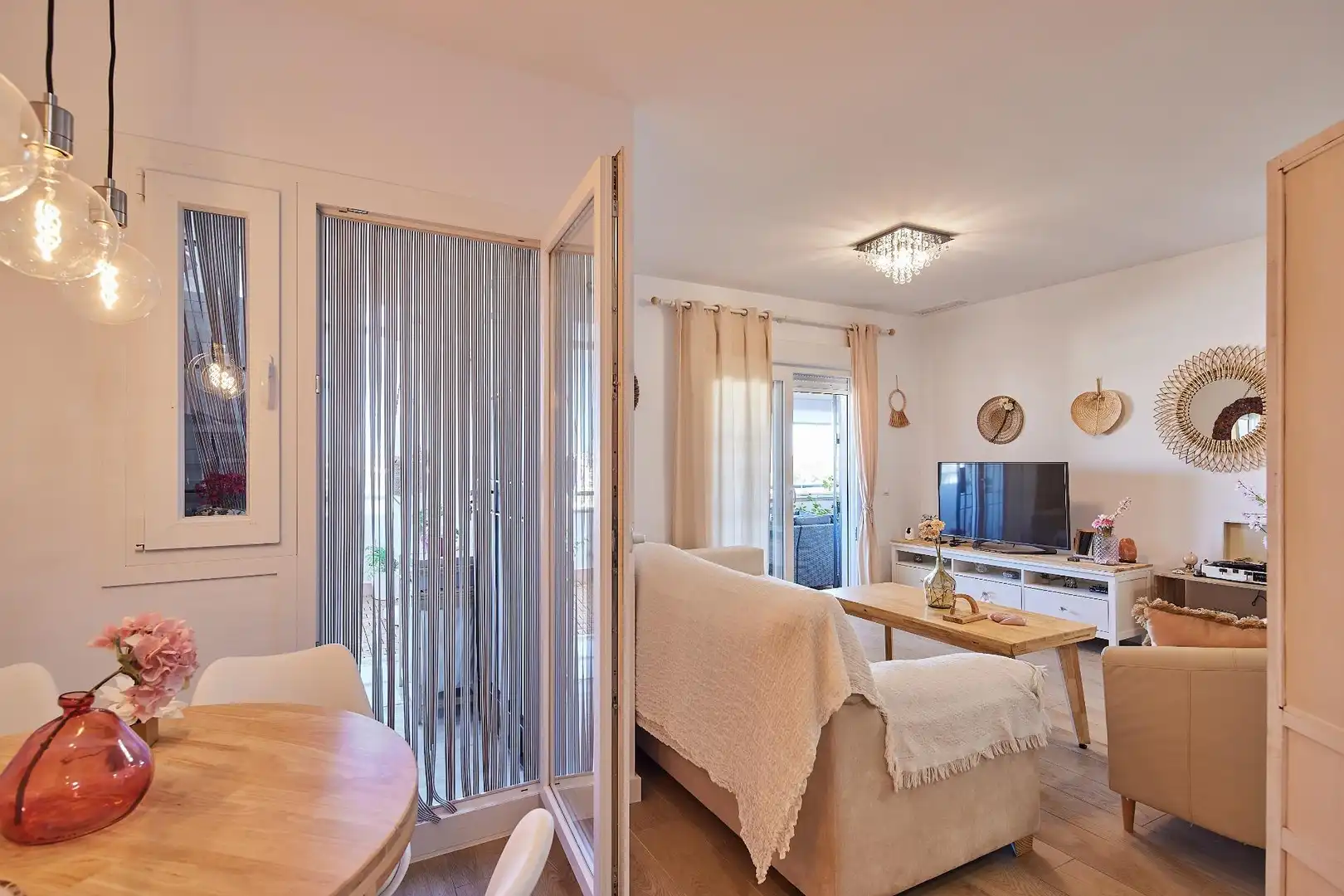 Sala de estar de Piso en venta en Chiclana de la Frontera con Aire acondicionado y Terraza