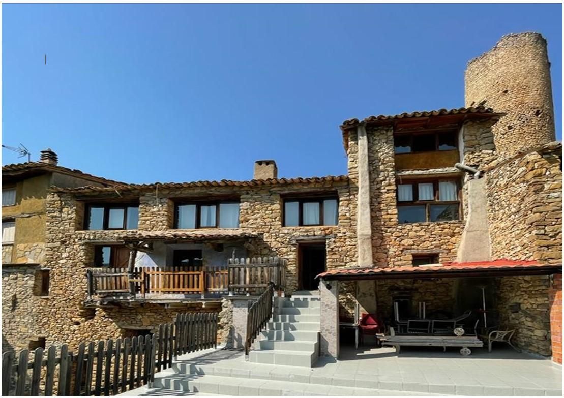 Exterior view of Country house for sale in Sant Esteve de la Sarga  with Heating