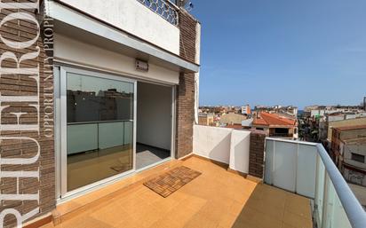 Terrace of Flat for sale in Pineda de Mar  with Parquet flooring, Terrace and Oven