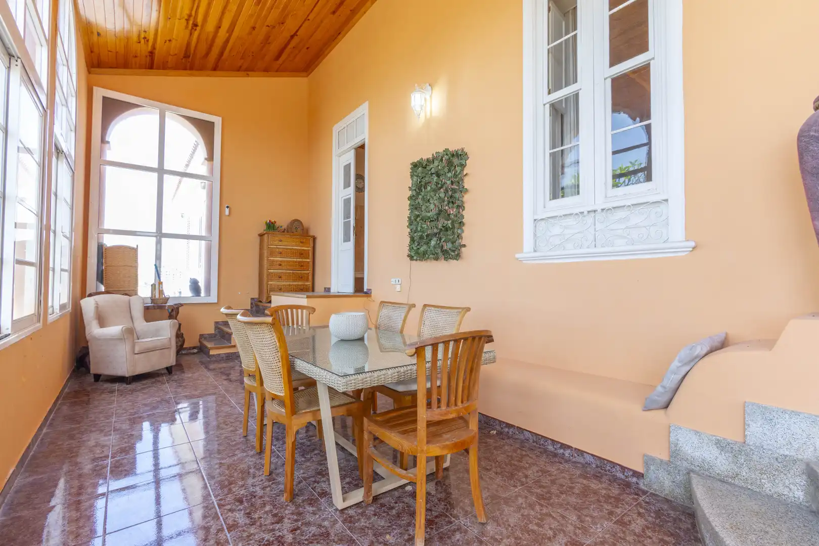 Comedor de Casa o chalet en venta en Puerto de la Cruz con Jardín privado y Terraza