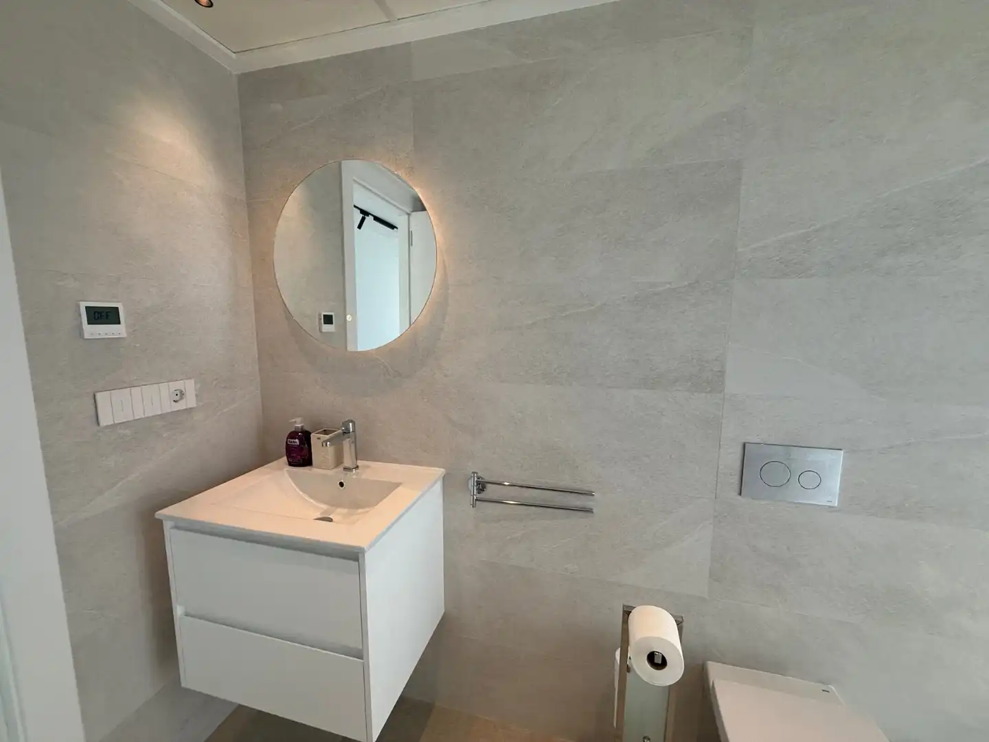 Bany de Casa o xalet en venda en Santa Pola amb Aire condicionat, Jardí privat i Terrassa