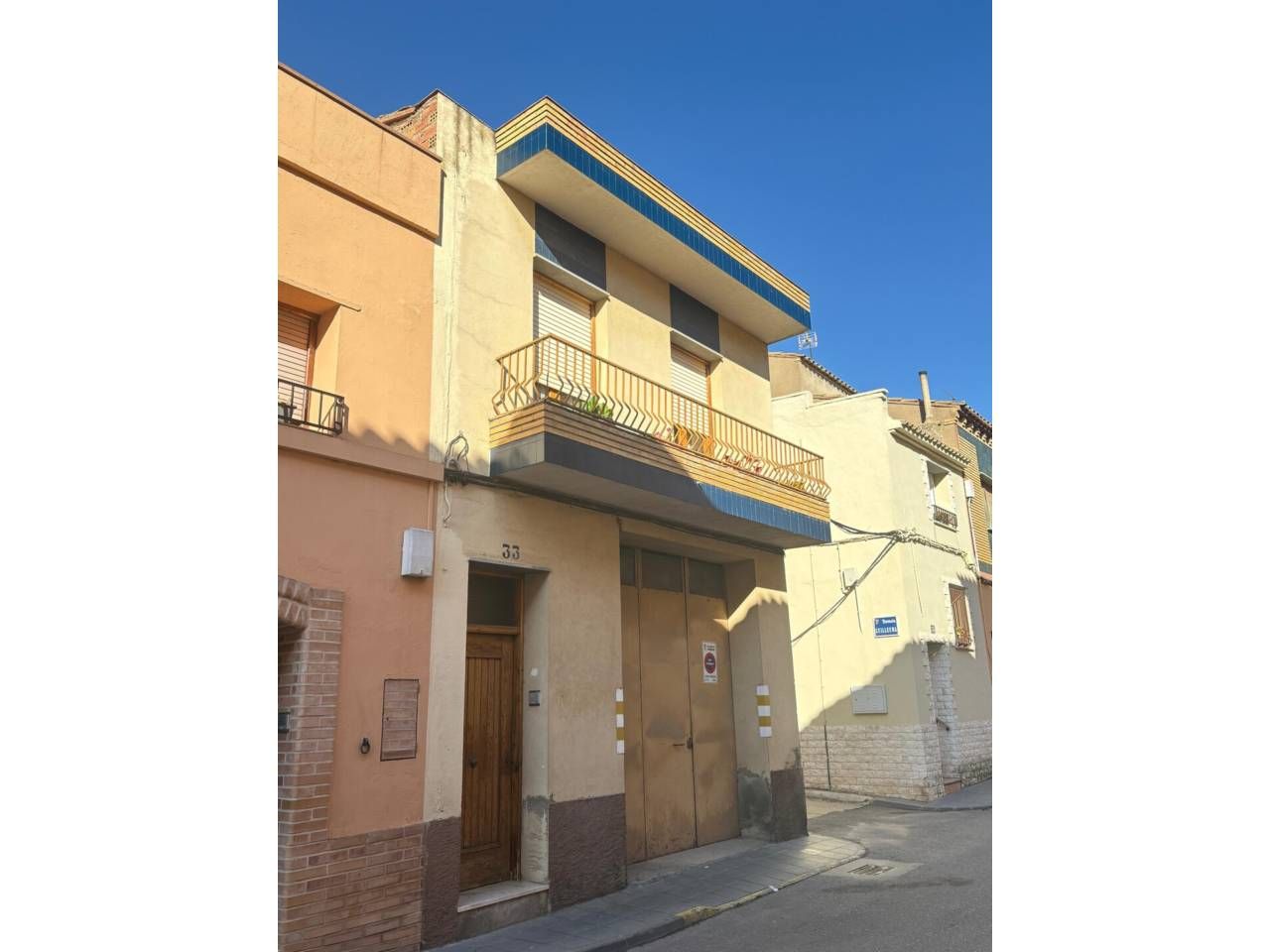 Exterior view of House or chalet for sale in Binéfar  with Heating, Terrace and Furnished