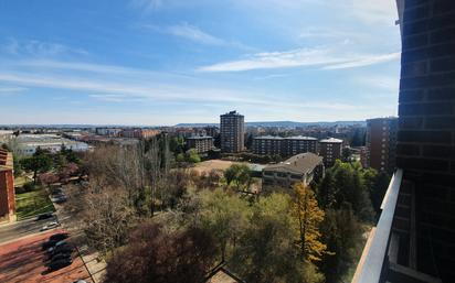 Exterior view of Flat for sale in Palencia Capital  with Terrace and Balcony