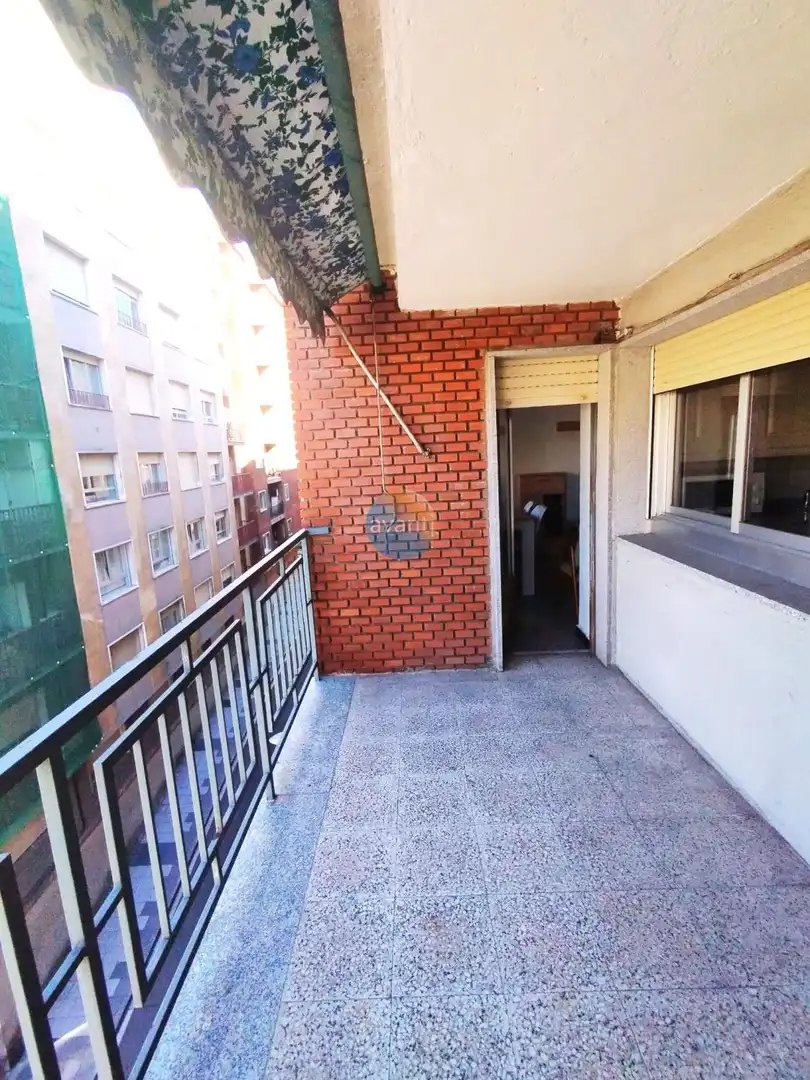 Terraza de Piso de alquiler en Salamanca con Calefacción, Terraza y Amueblado