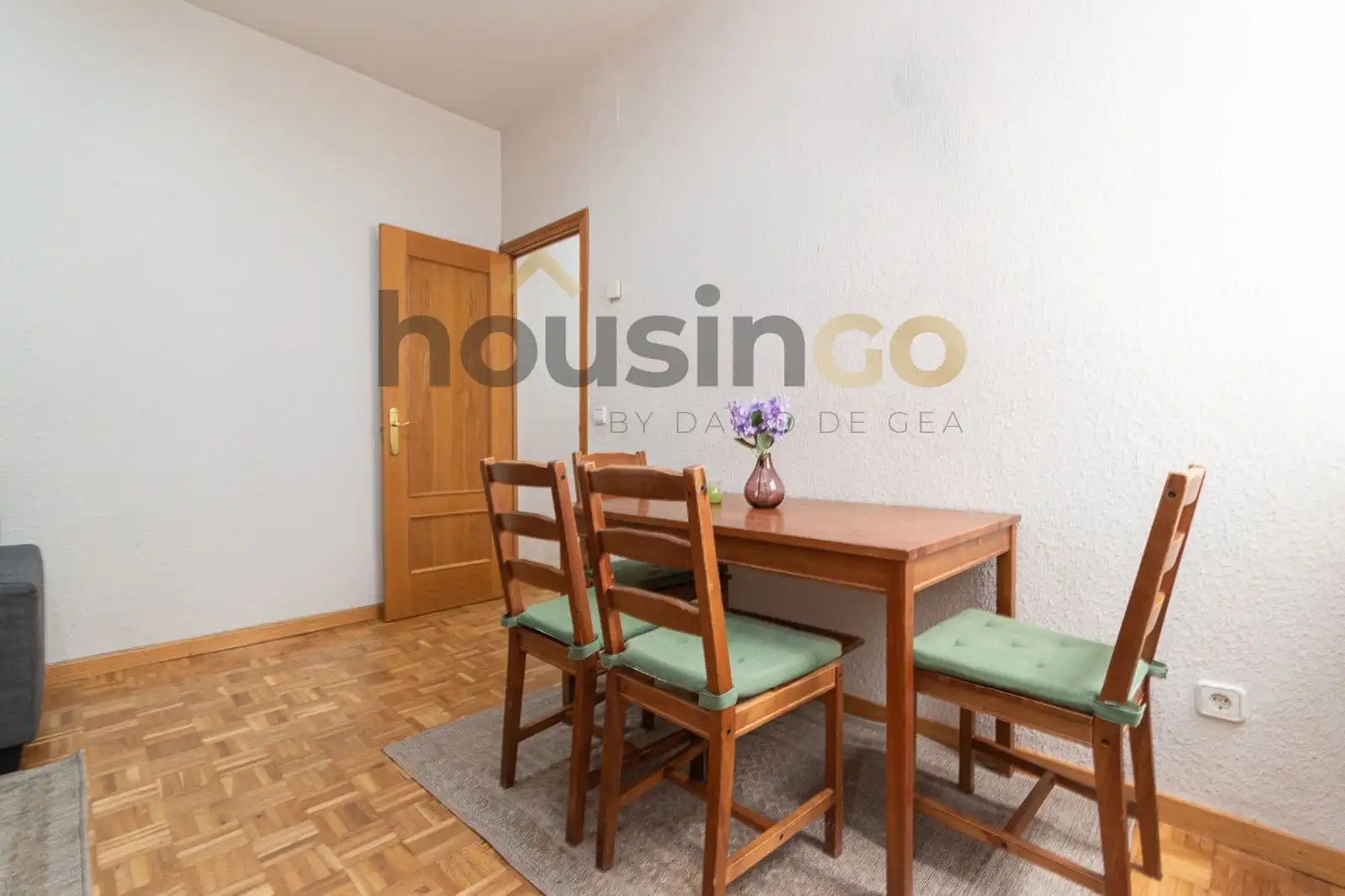 Dining room of Flat for rent in Madrid  with Heating and Furnished