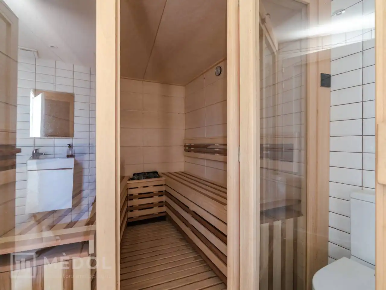 Habitación de Casa adosada en venta en Tarragona con Aire acondicionado, Calefacción y Jardín privado