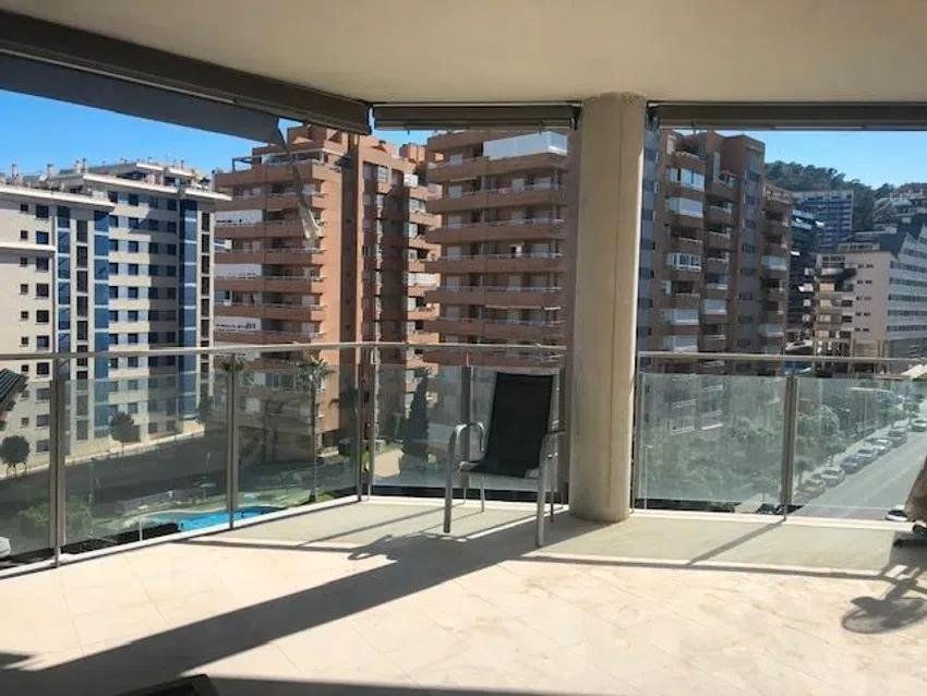 Balcony of Flat for sale in Villajoyosa / La Vila Joiosa  with Air Conditioner, Heating and Terrace