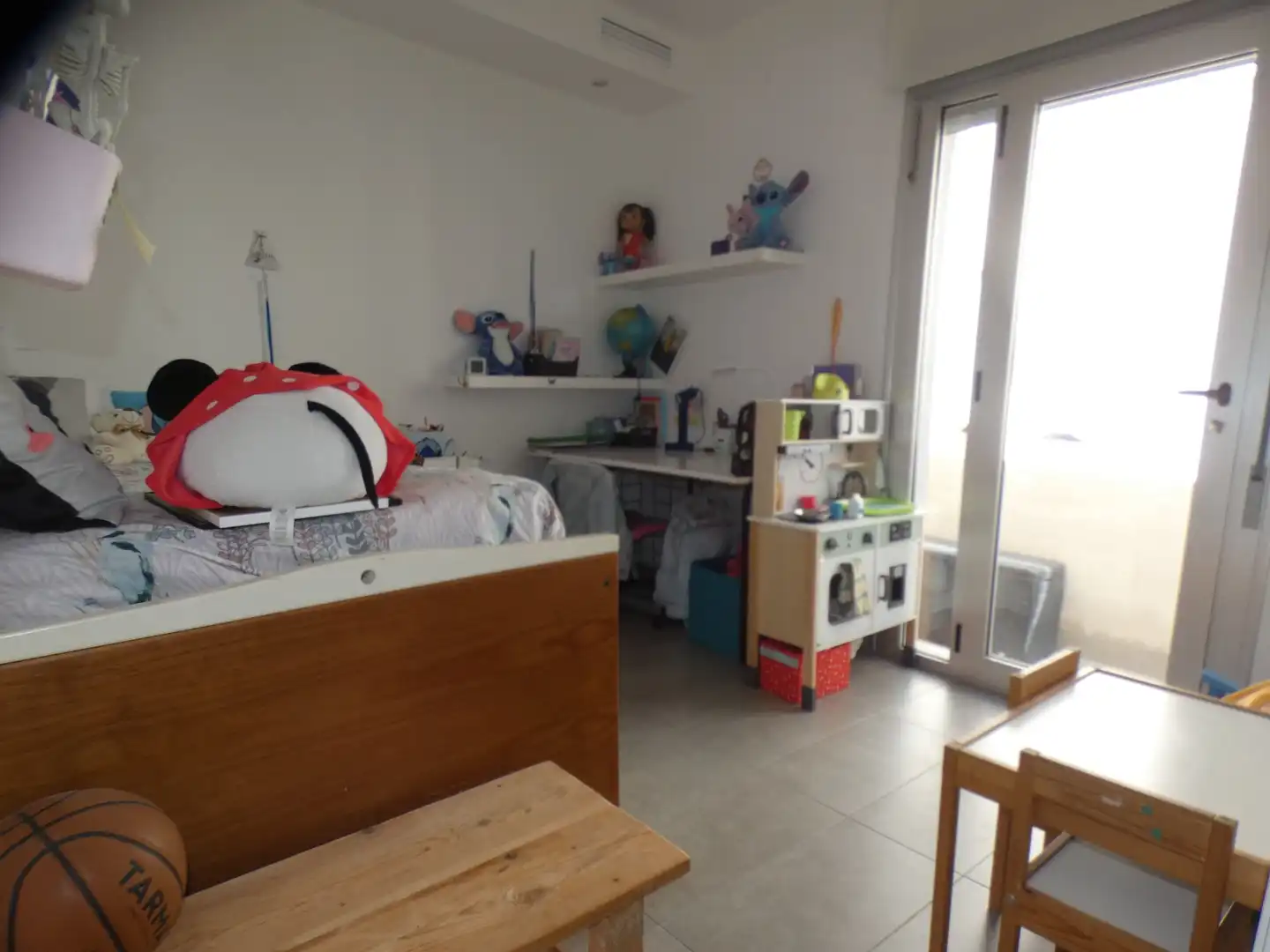 Schlafzimmer von Einfamilien-Reihenhaus zum Verkauf in San Pedro del Pinatar mit Klimaanlage, Privatgarten und Terrasse