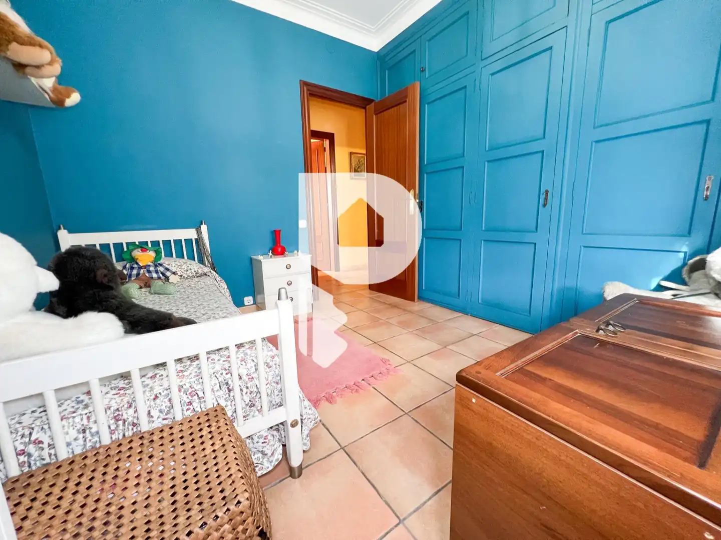 Dormitori de Casa o xalet en venda en Vallirana amb Calefacció, Jardí privat i Terrassa