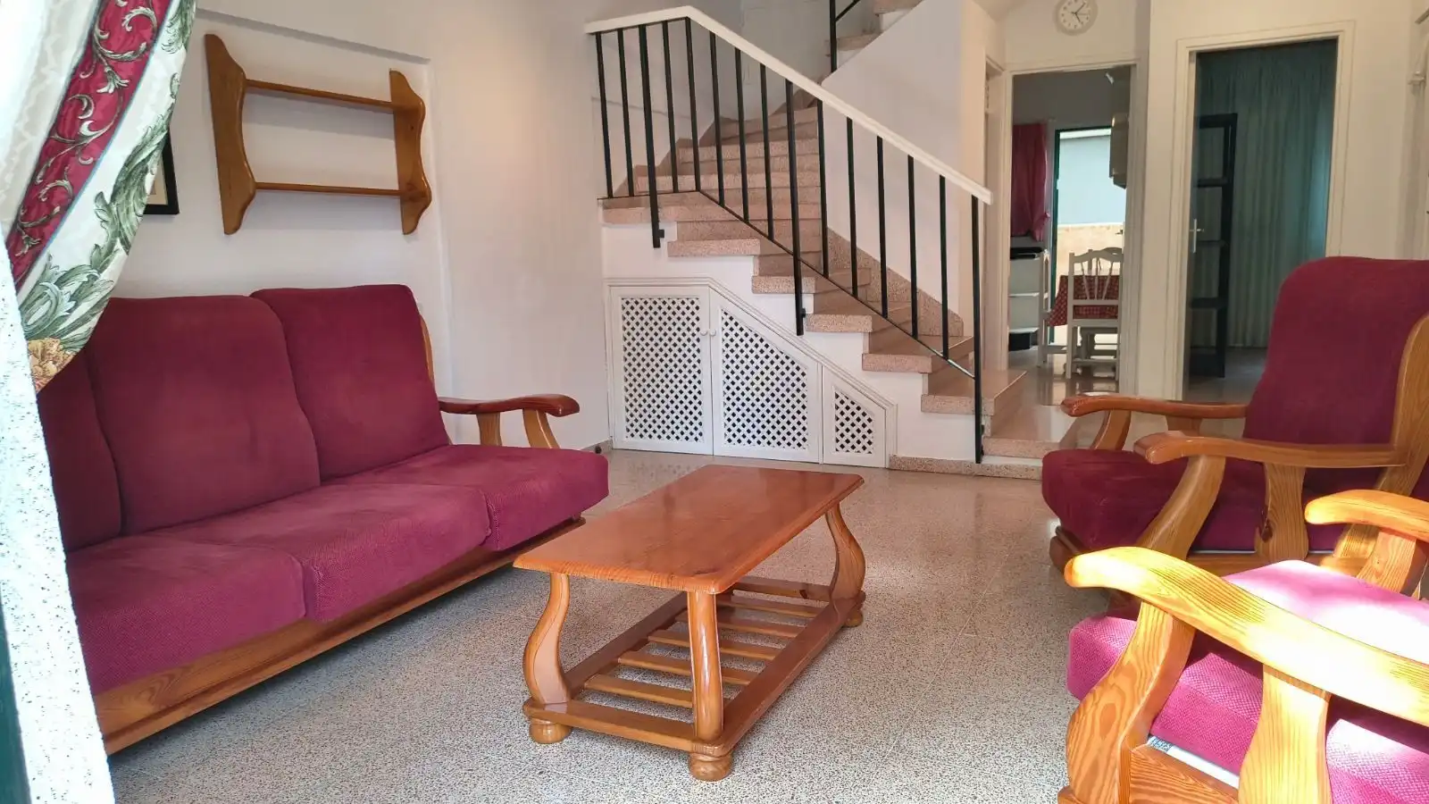 Sala d'estar de Casa adosada de lloguer en Tacoronte amb Terrassa