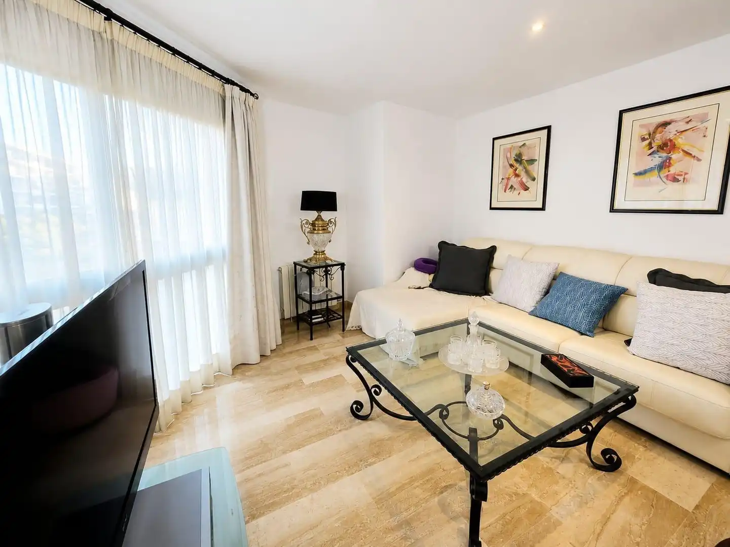 Living room of Flat for sale in  Palma de Mallorca  with Air Conditioner, Heating and Terrace