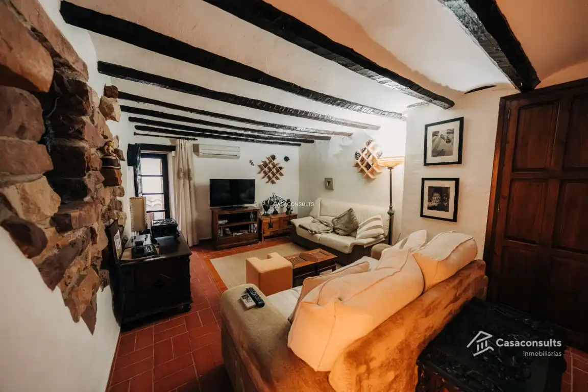 Living room of Houses for sale in Vilafamés  with Air Conditioner, Heating and Terrace