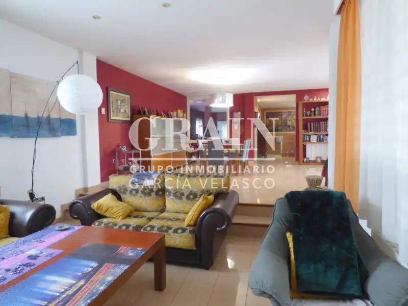 Living room of Houses for sale in Albacete  with Heating, Private garden and Storage room