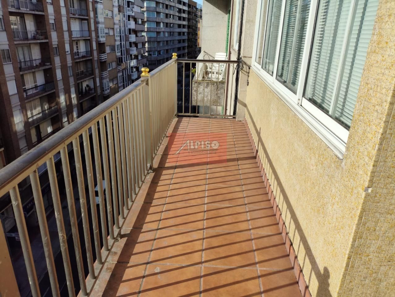Balcony of Flat to rent in Ourense Capital   with Heating, Furnished and Balcony