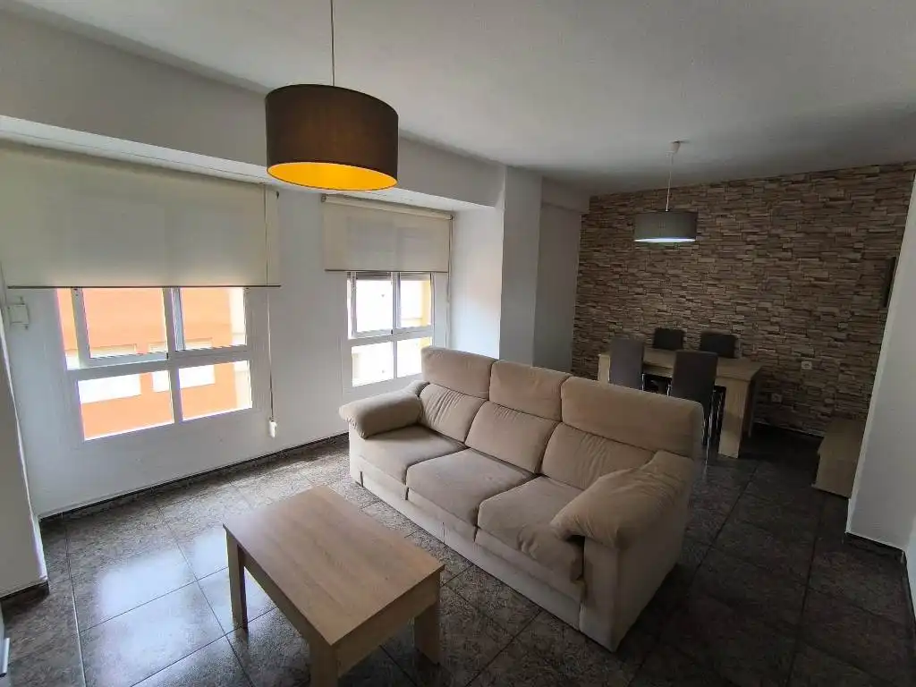 Sala de estar de Piso en venta en Ibi con Amueblado